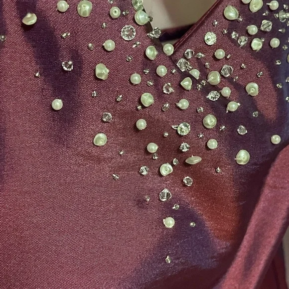 NEW! NWT Maggie Sottero Capri fuchsia size 6 wedding gown - Picture 14 of 15